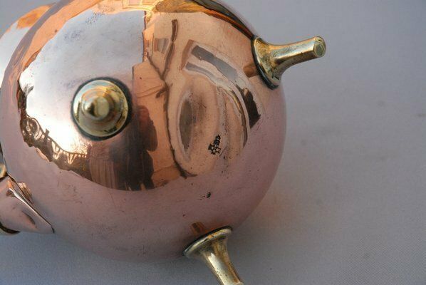 Copper And Brass Teapot By Christopher Dresser For Benham & Froud, 1885 photo buy