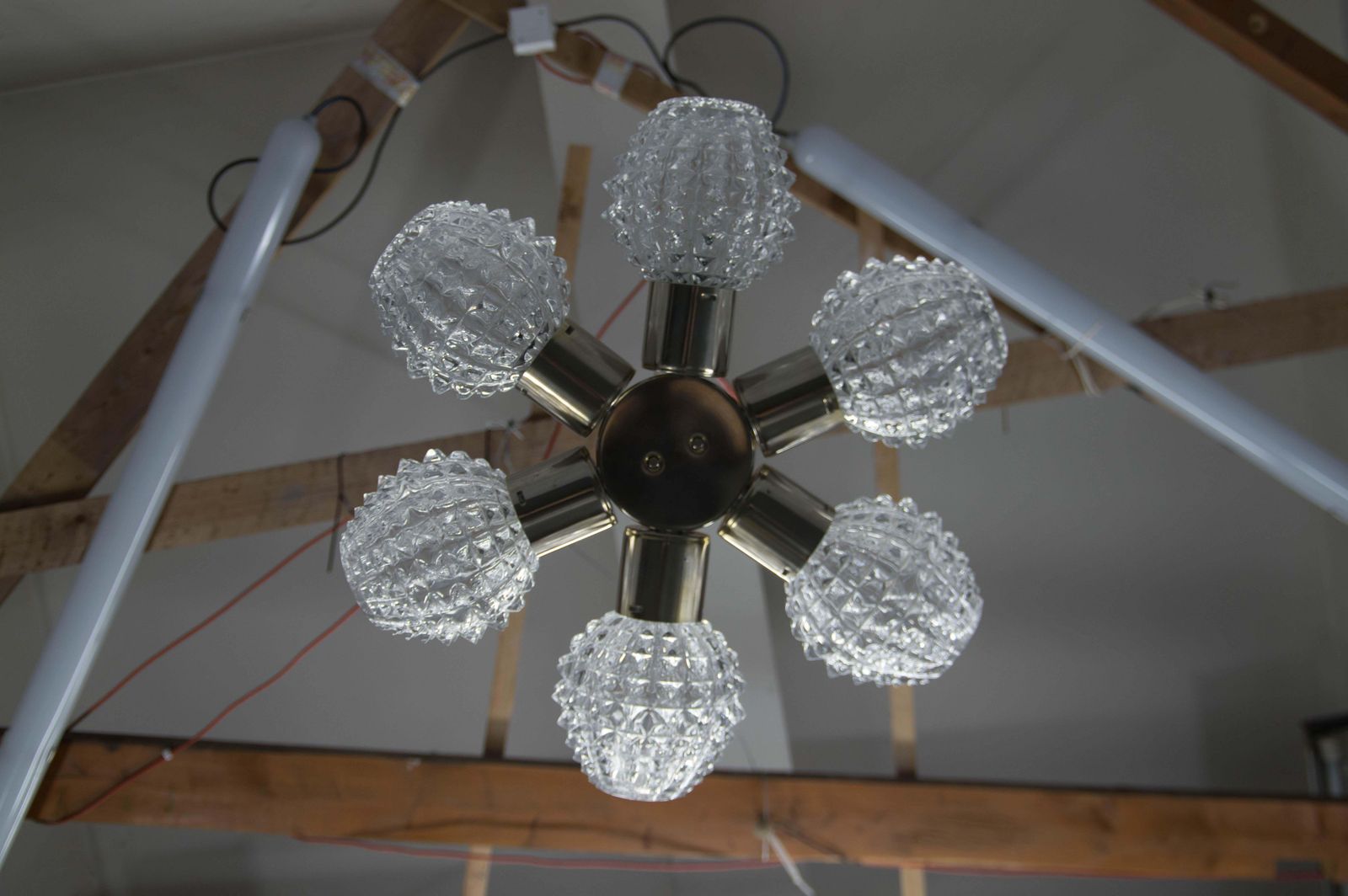 Mid Century Chandelier By Kamenicky Senov, 1970s photo buy