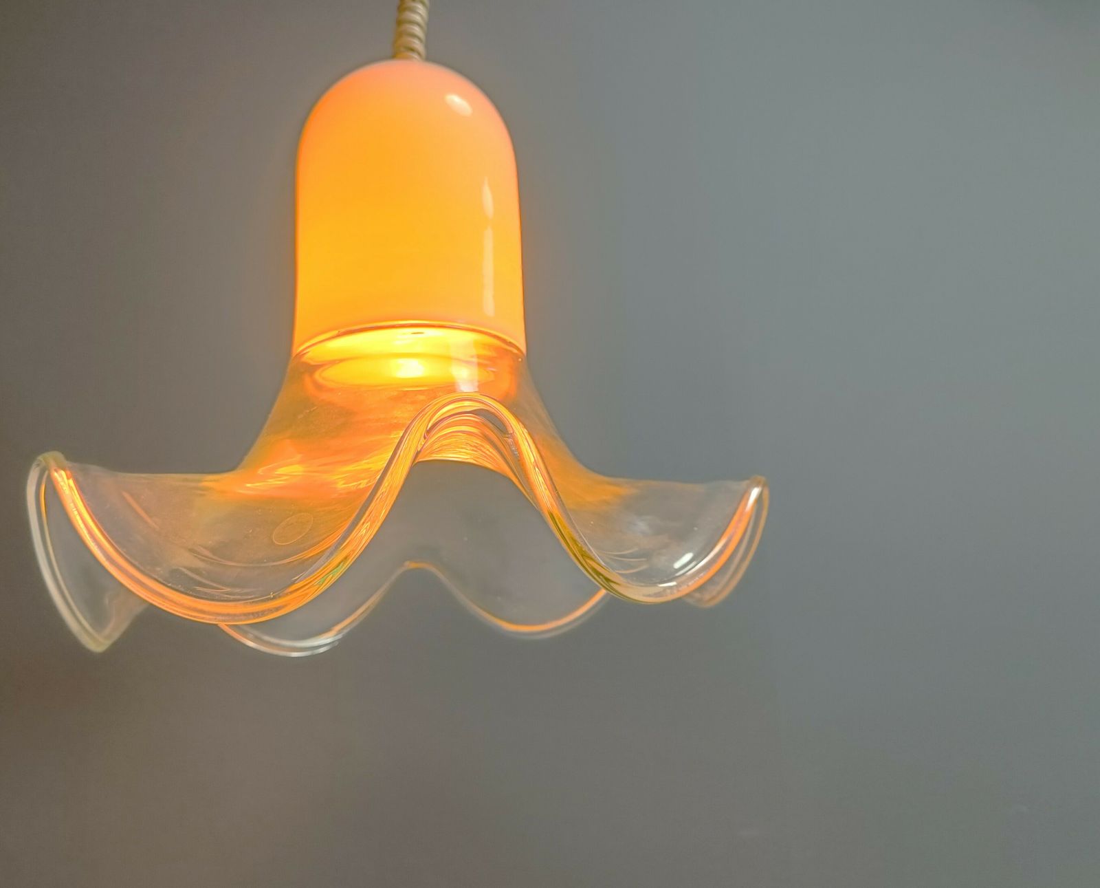 Murano Pendant Light By Roberto Pamio & Renato Toso, 1970s For Leucos photo buy