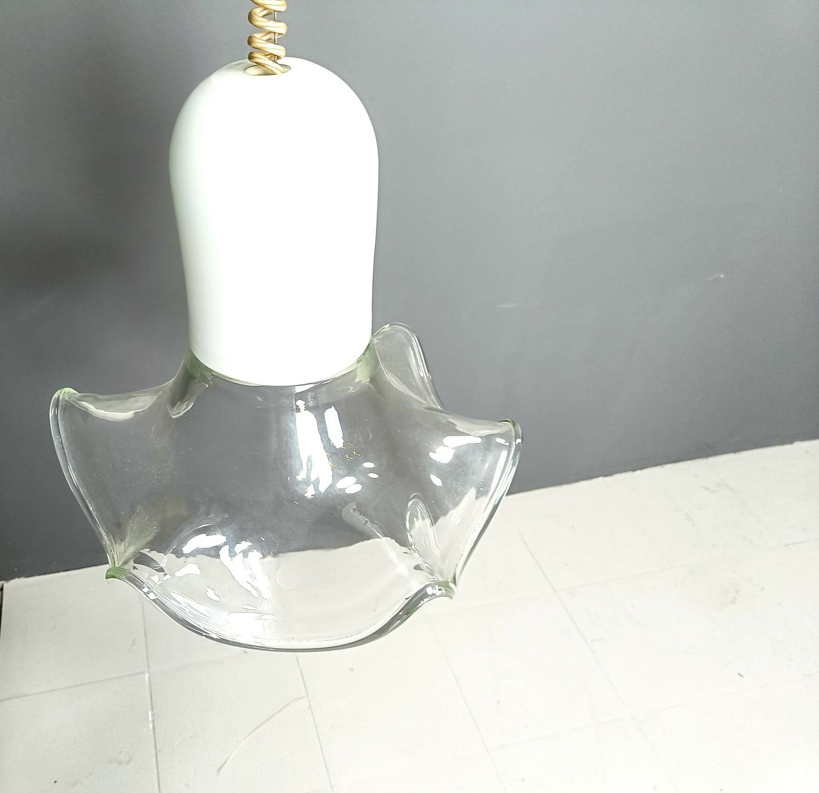 Lighting Murano Pendant Light By Roberto Pamio & Renato Toso, 1970s For Leucos photo