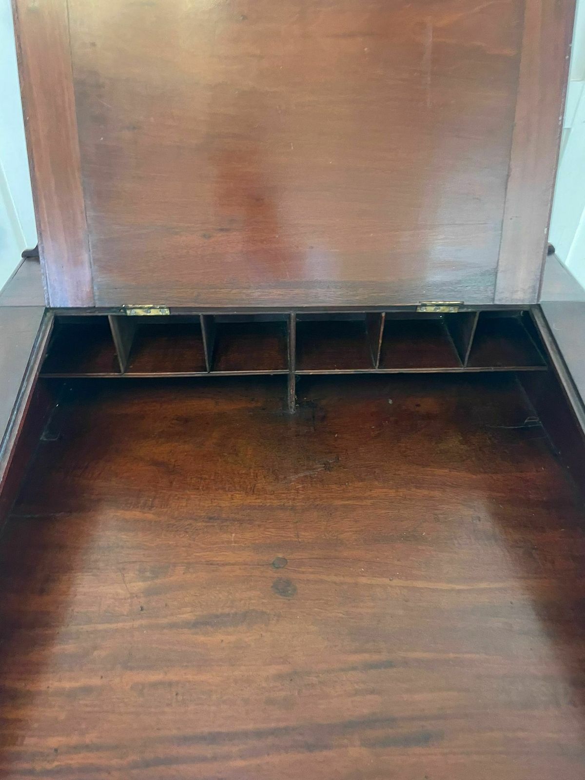 Unusual Antique 19th Century Quality Mahogany Writing Desk photo buy
