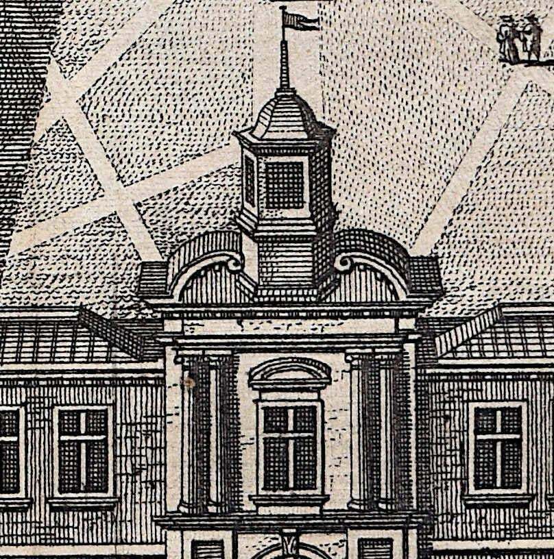 Pieter Van Der Aa, St Catharine's, Cambridge Engraving Pieter Van Der Aa After David Loggan 1727 photo furniture