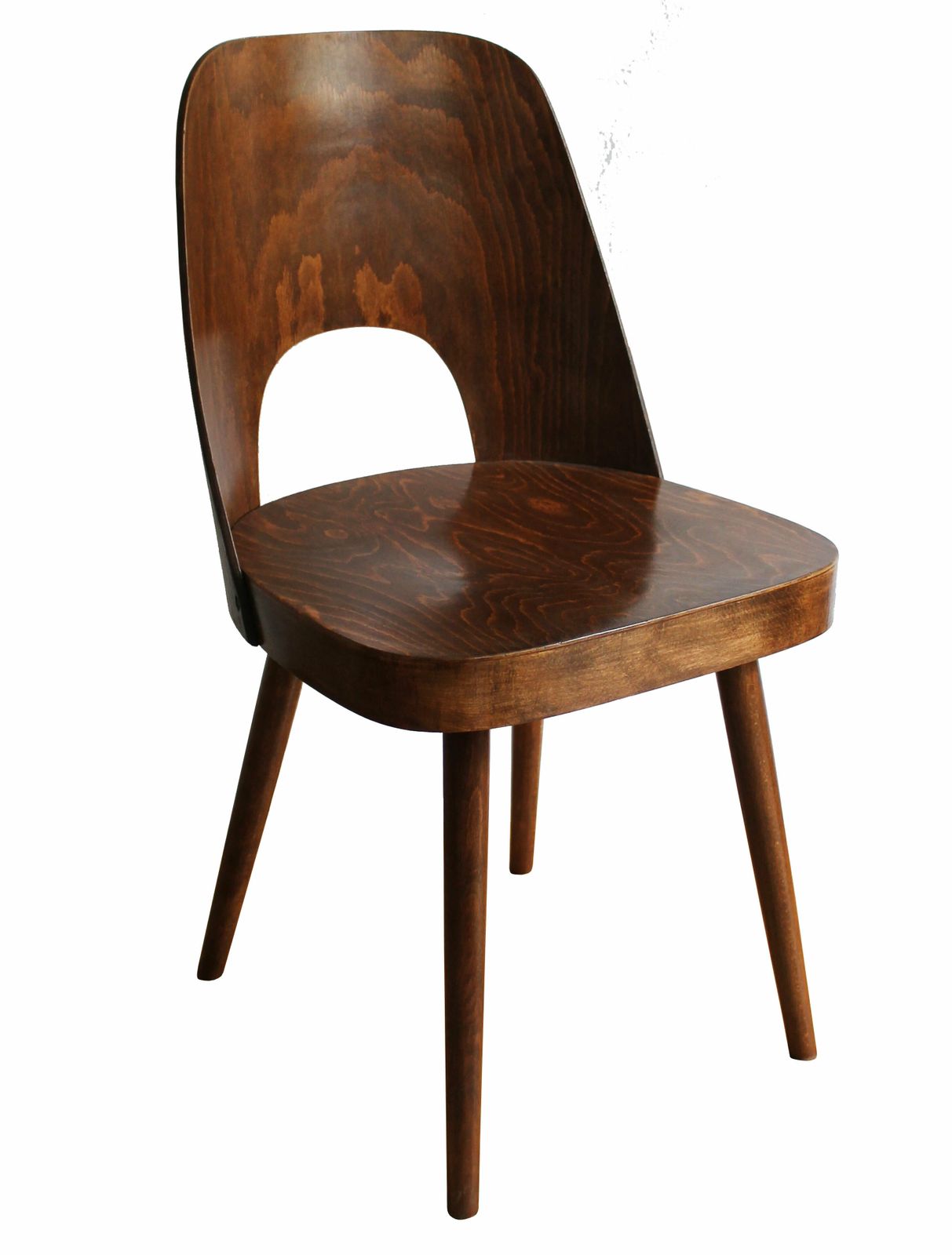 Mid Century Dining Chair No.515 By Oswald Haerdtl For Ton Company