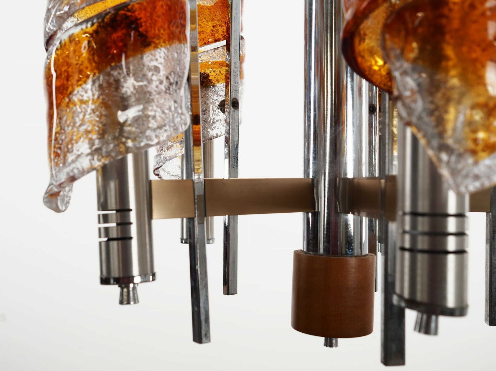 photo furniture Pendant Lamp, Murano Glass, Italian Design, 1970s, Production: Italy