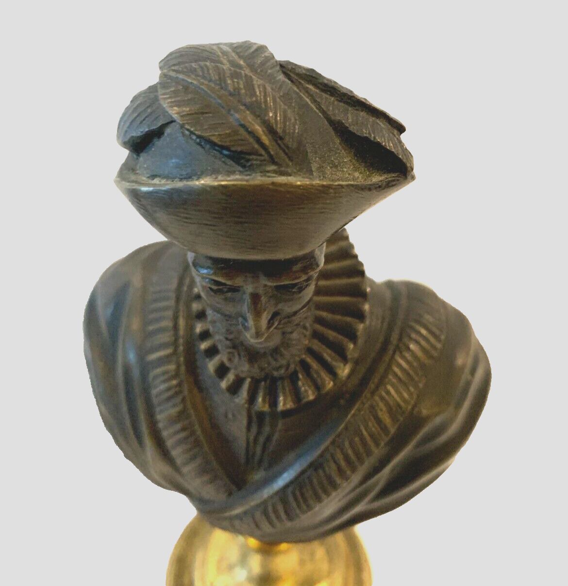Pair Of Napoleon III 19th Century Chiseled Bronze Bust photo vinterior