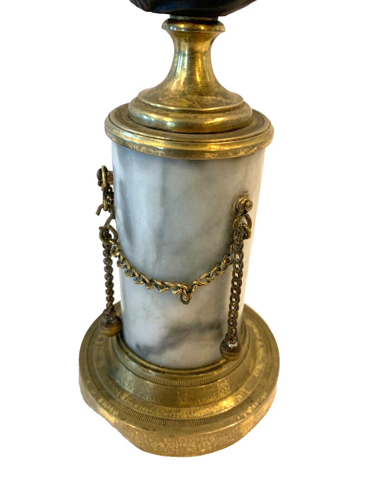Pair Of Napoleon III 19th Century Chiseled Bronze Bust photo vintage