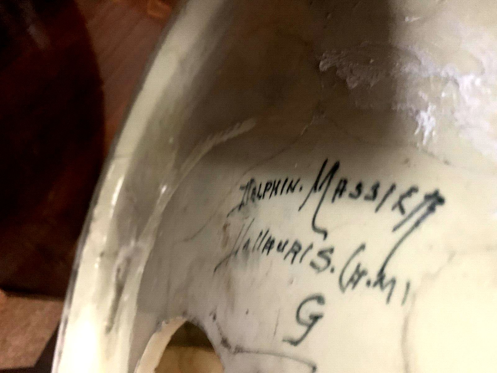 photo buy Massier Dolphin Ceramic Well Of Vallauris 20th Century