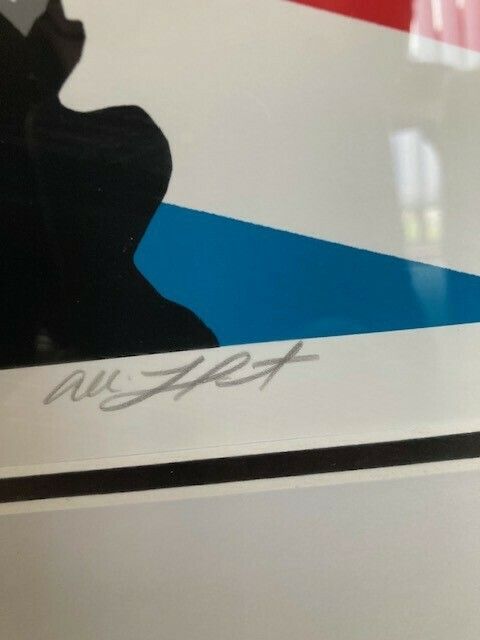 The Beatles Rare Colour Print (75/100) Framed And Signed By Allison Lefcort photo furniture