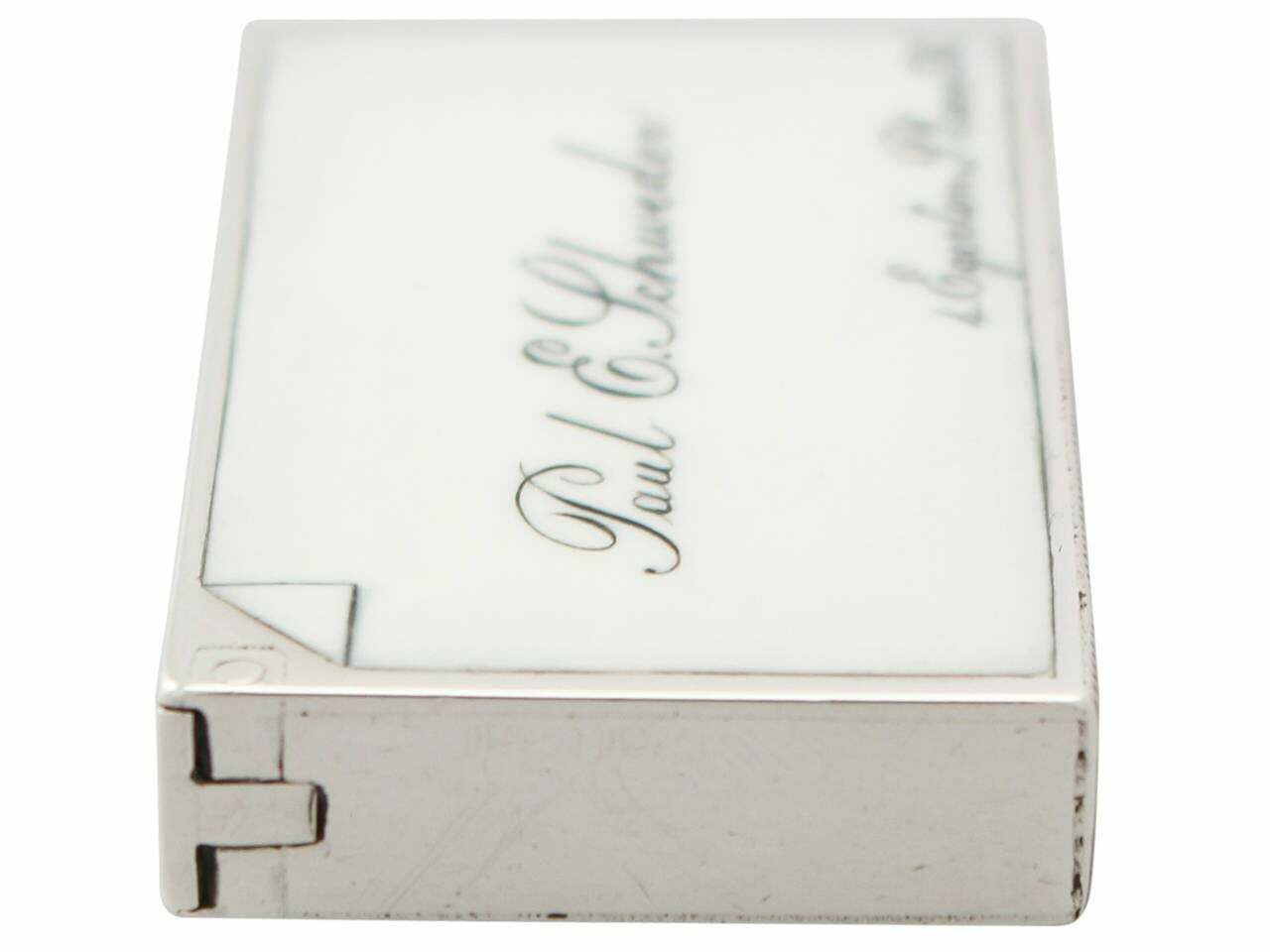 19th Century, 1897, Victorian Sterling Silver And Enamel Vesta Case photo for sale