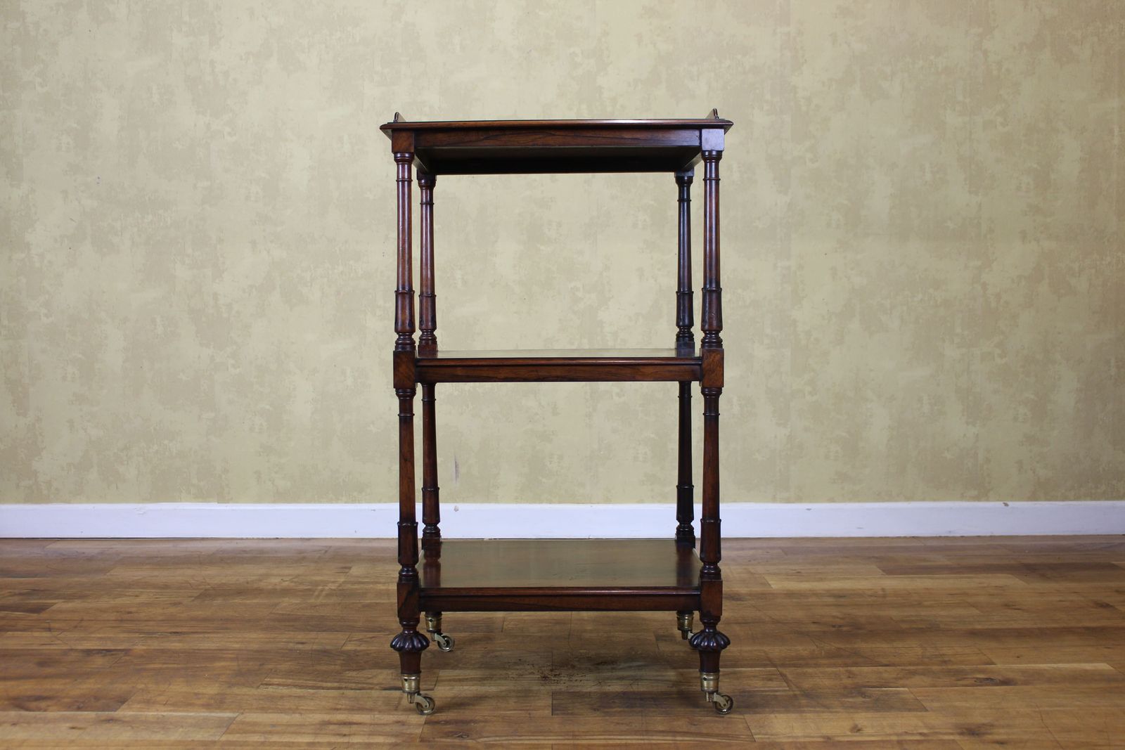 Furniture George IV Rosewood étagère Side Table Manner Of Gillows photo