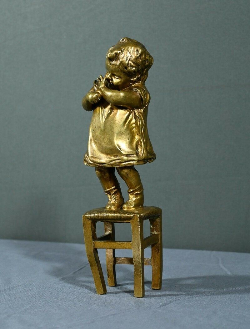 Gilded Bronze Sculpture, After J.Clara – Part 1, 20th Century photo for sale