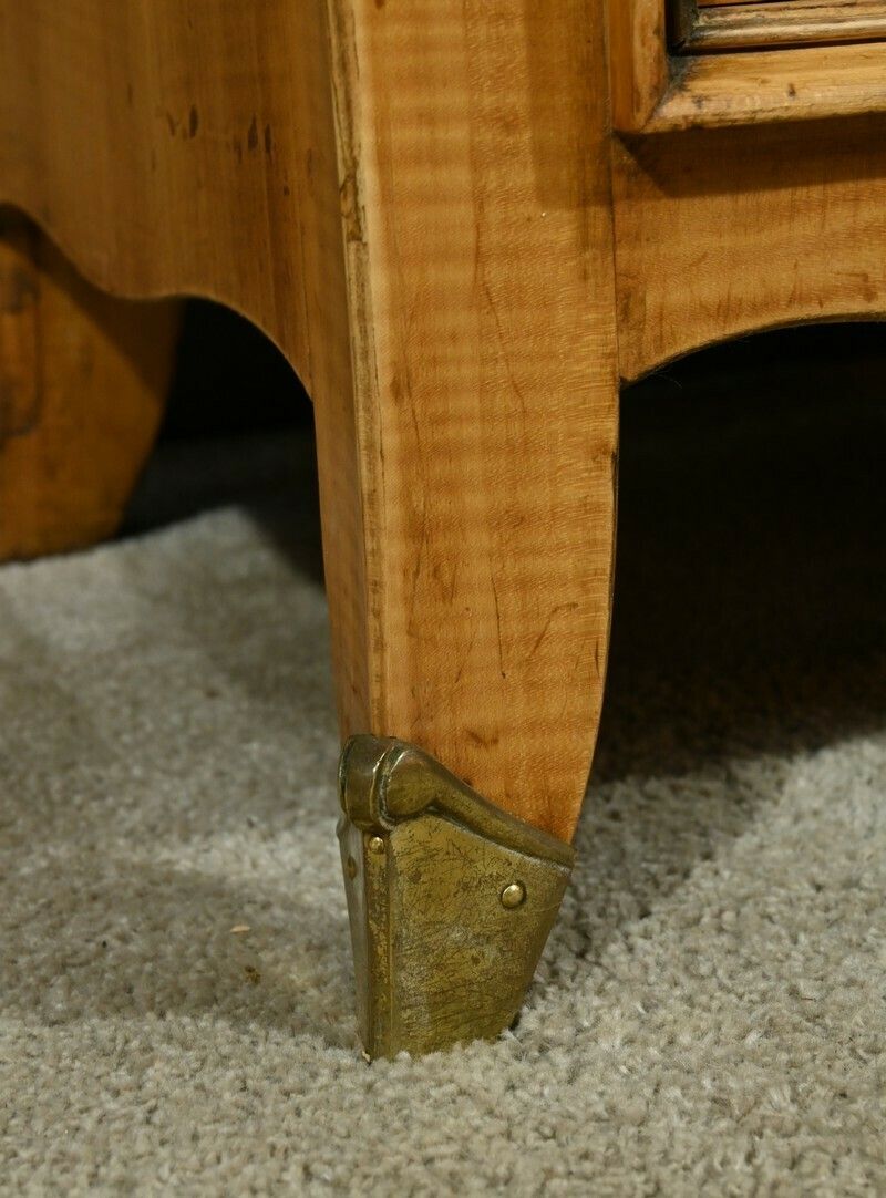 photo vintage Lemonwood Secretary, Art Deco Style – 1950