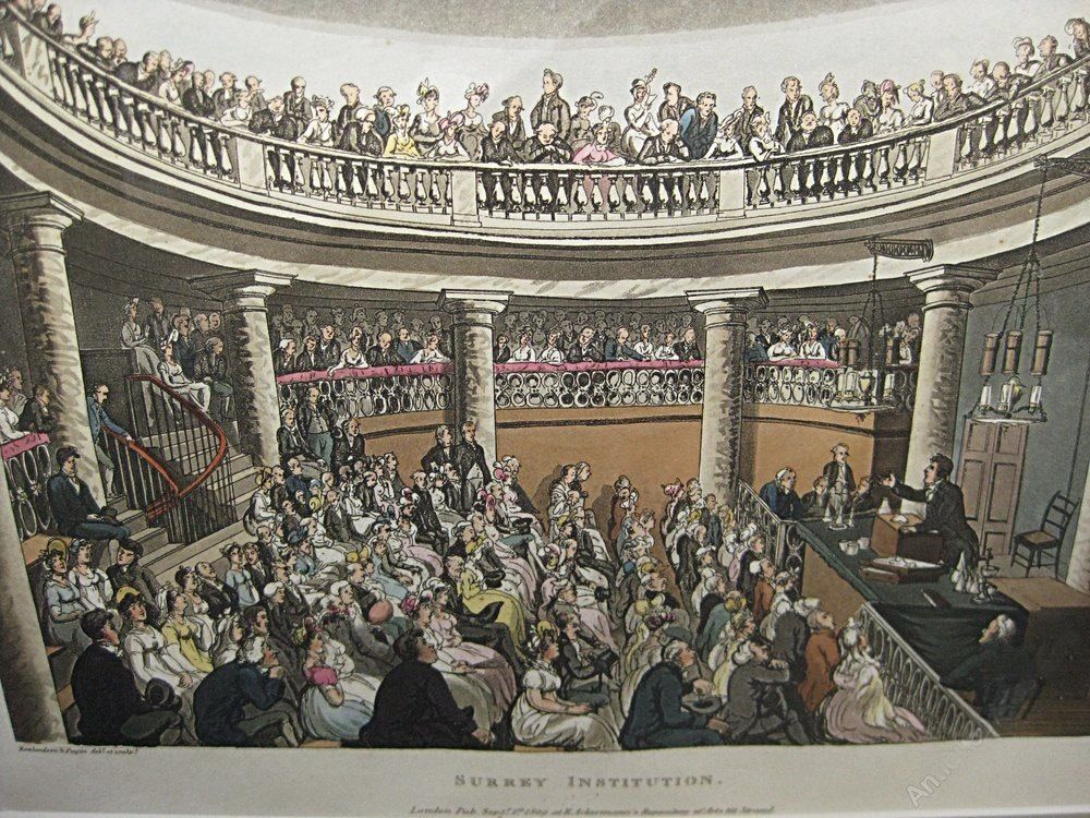 Collection Of 6 London Area Early 19th C Prints photo for sale