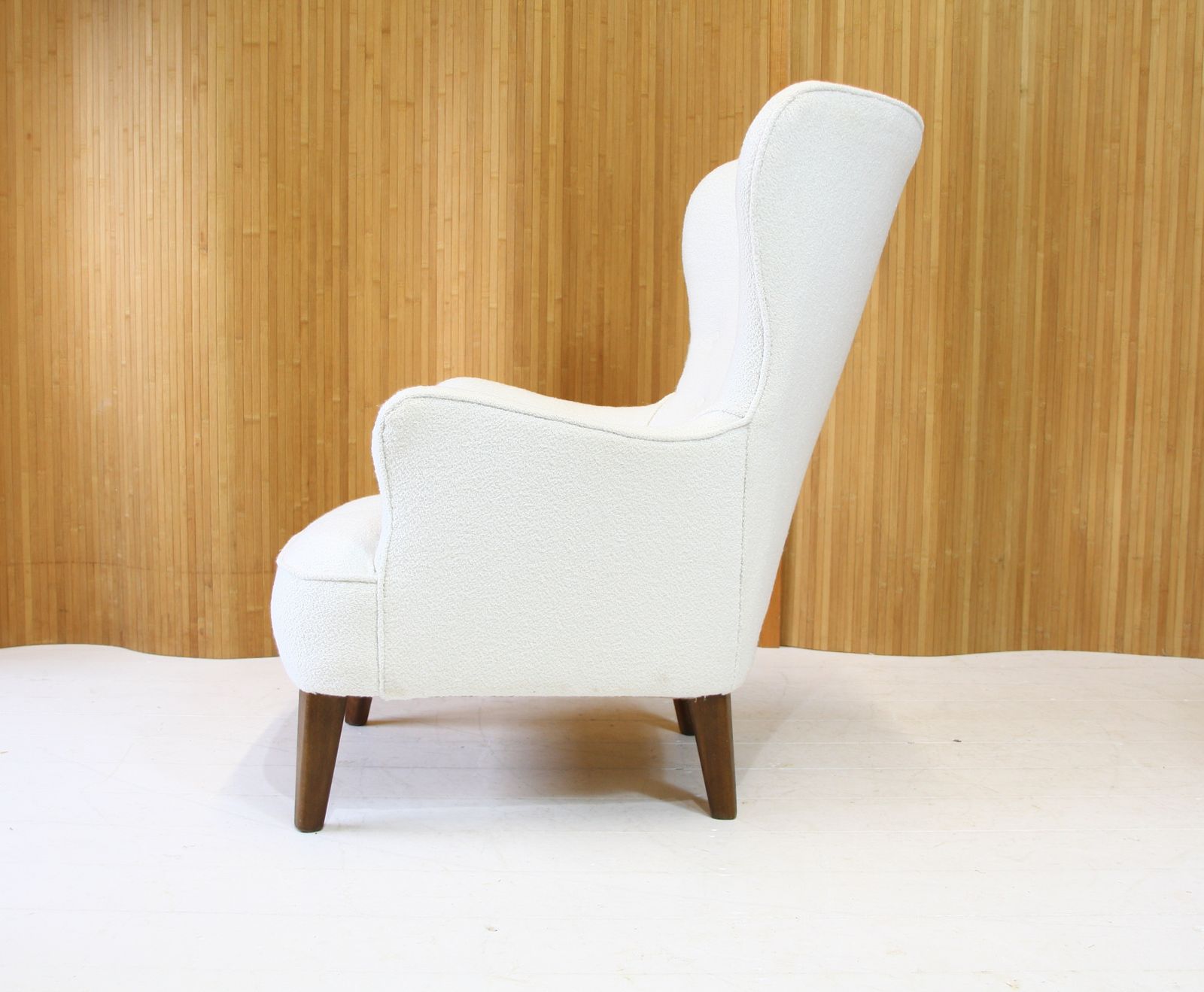 1950s Armchair In Bouclè By Theo Ruth For Artifort photo Furniture