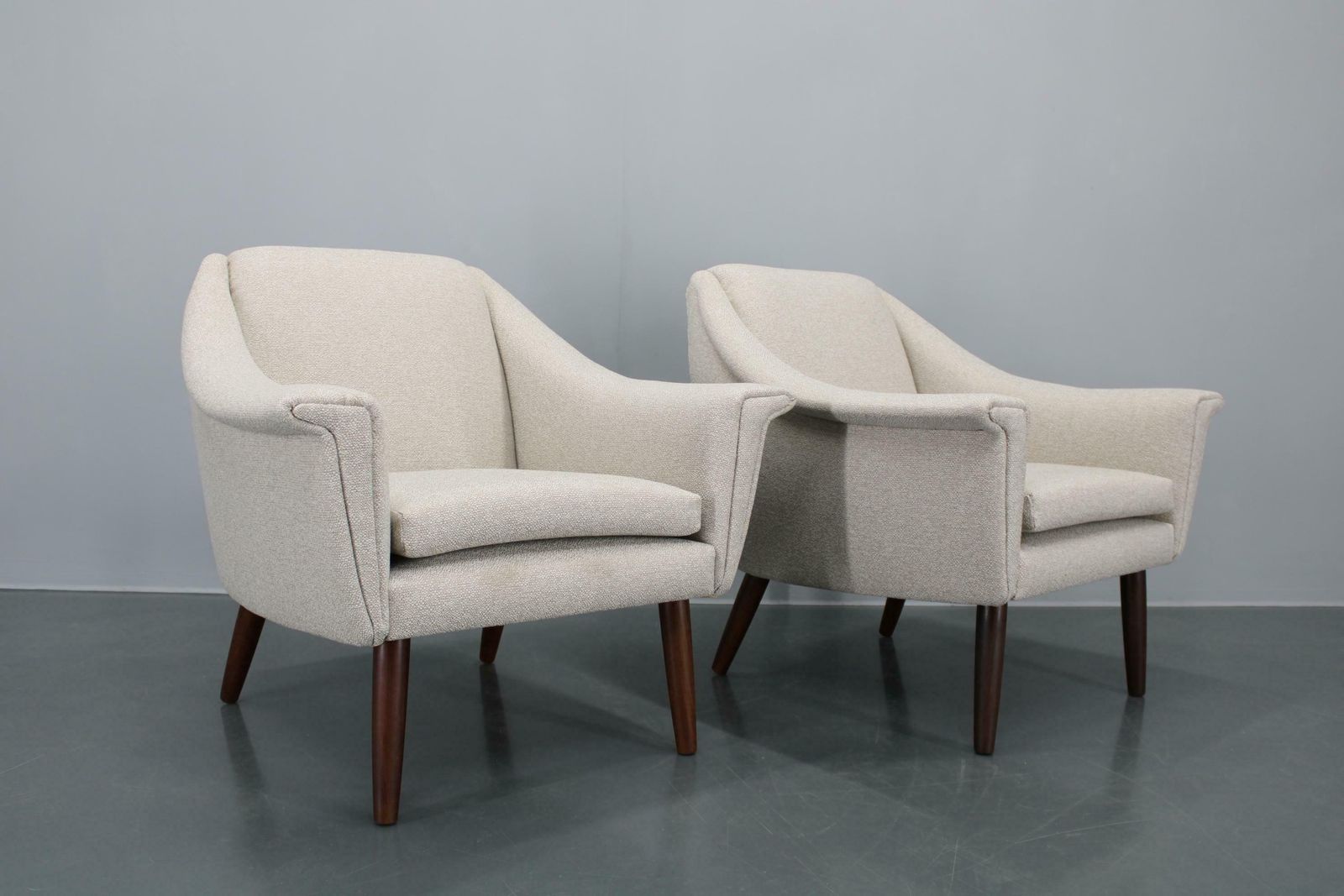 1960s Pair Of Danish Restored Armchairs photo furniture