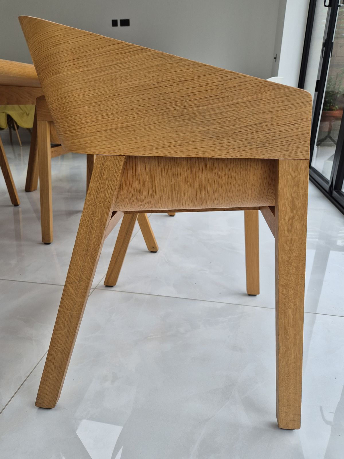 Ton Solid Beech Designer Dining Table And Merano Chairs photo vinterior