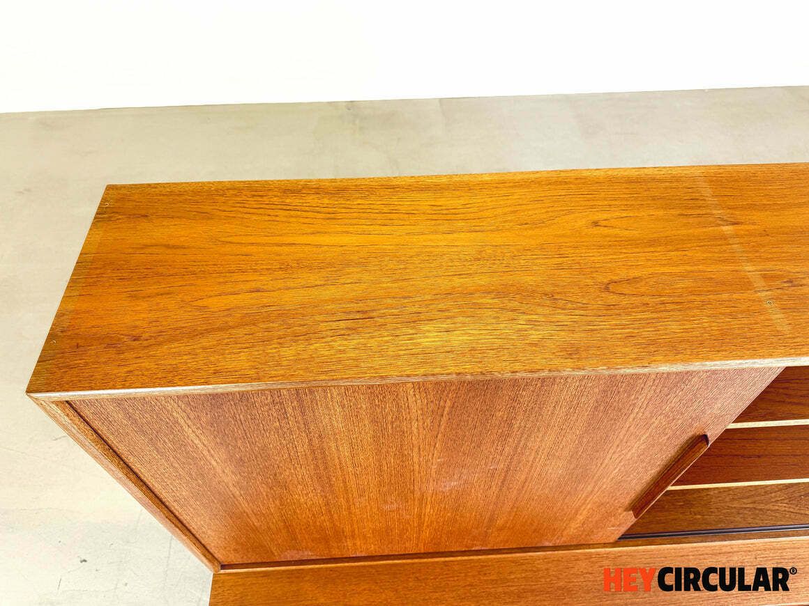 Mid Century Wk Furniture Teak Sideboard Cabinet Shelf Vintage photo buy