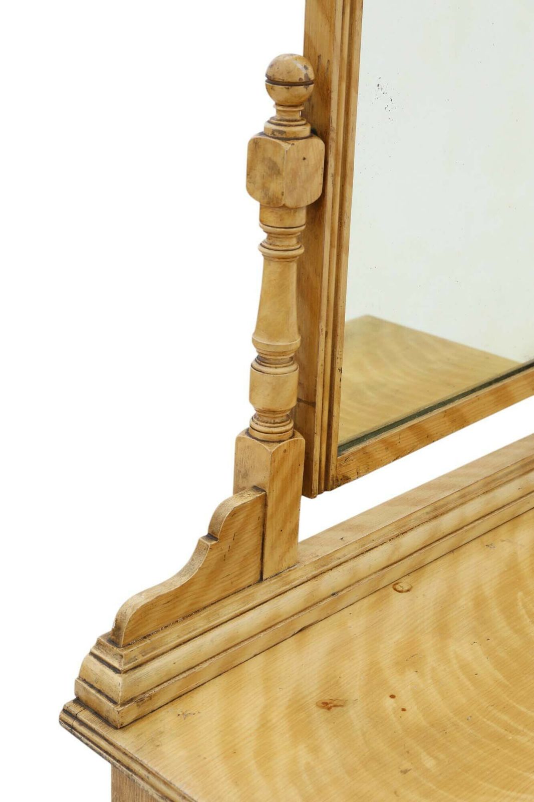 Antique Quality Scumble Glazed Dressing Chest Of Drawers/Table C.1900 photo for sale