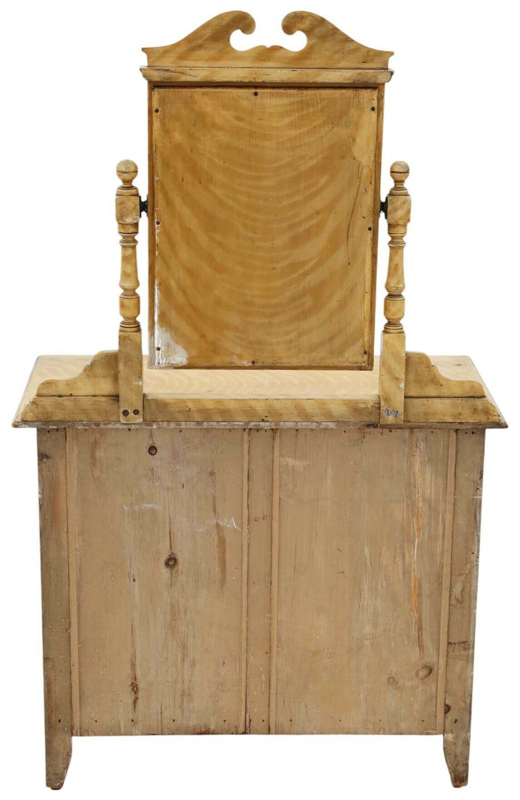 Antique Quality Scumble Glazed Dressing Chest Of Drawers/Table C.1900 photo vinterior
