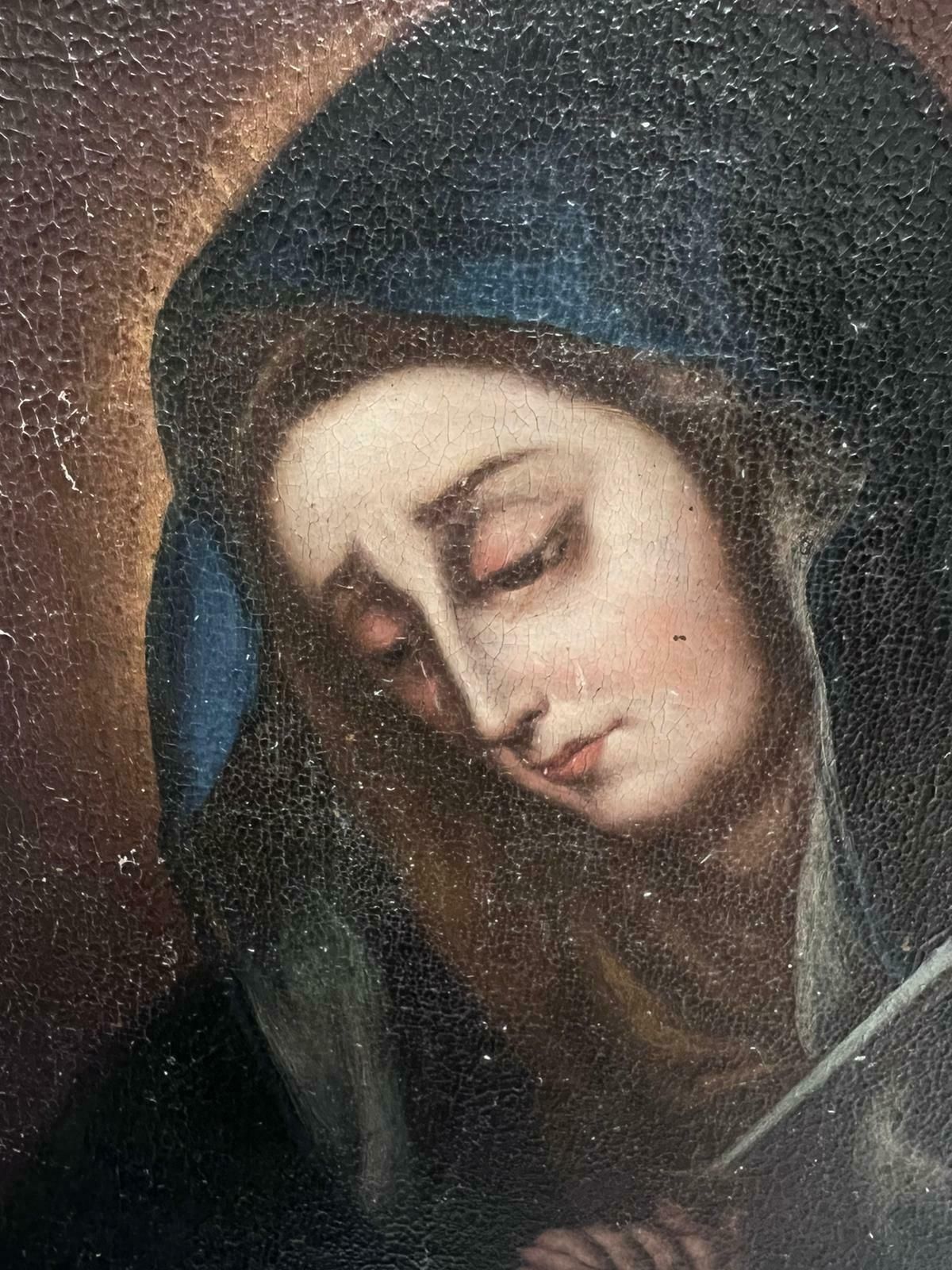 Unknownmanner Of Guido Reni (1575 1642) The Prophecy Of Simeon Large Antique Painting photo for sale