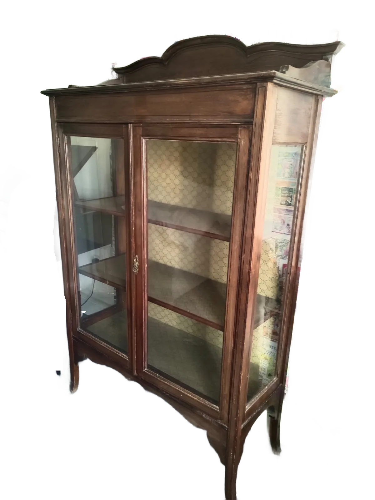 Glass Wooden Cabinet photo furniture