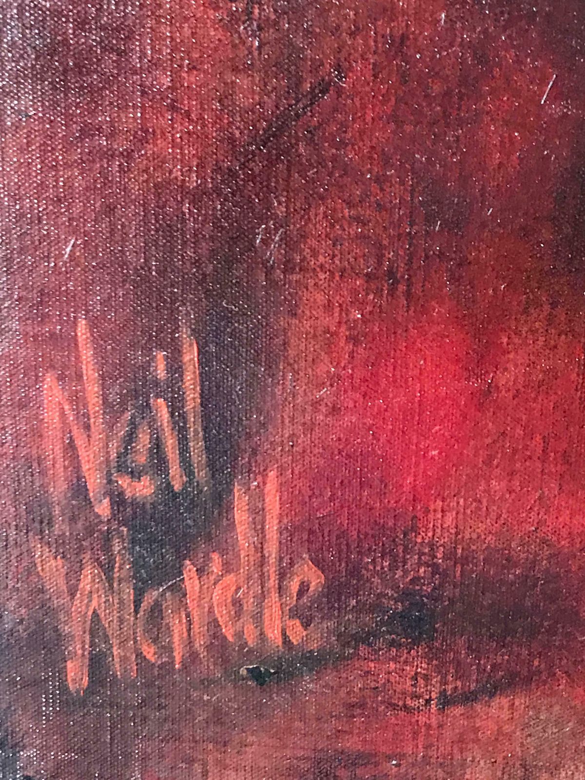 Neil Wardlethe Tango Oil Paintingc.2000 photo 3590.0