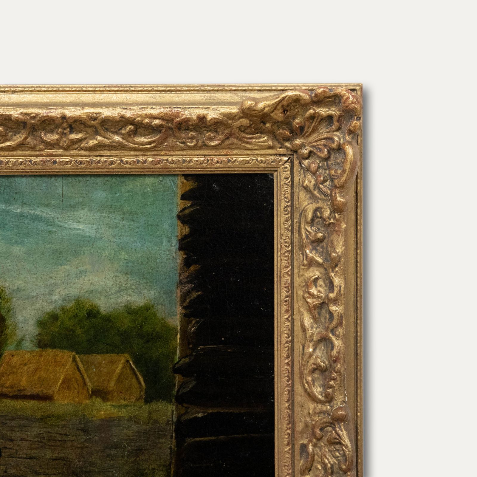 Late 19th Century Oil A New Puppy photo 364.0