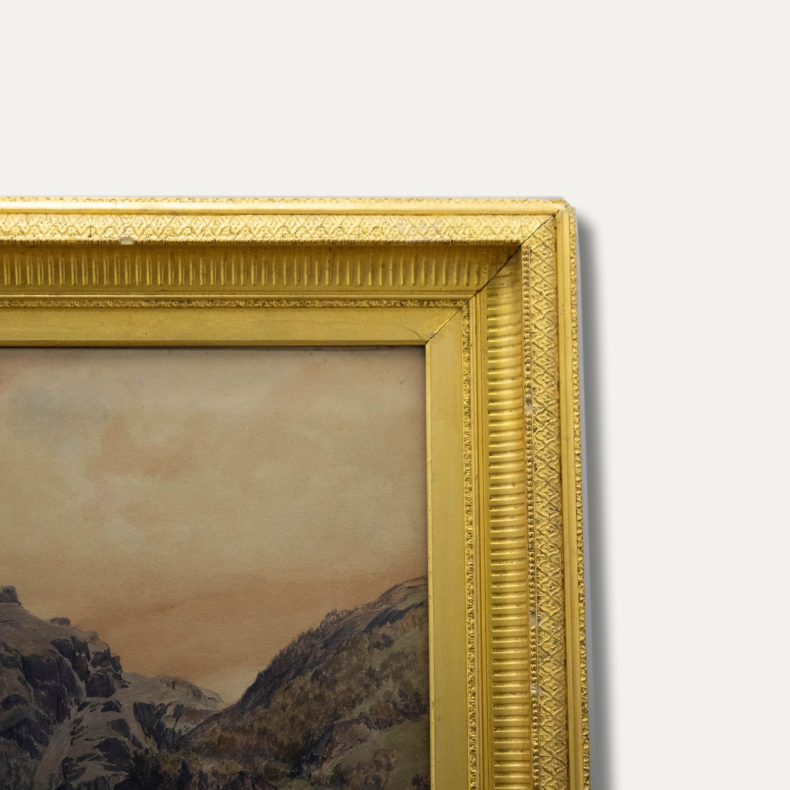 Attrib. William F. Rosenberg (1825 1870) Watercolour, Norwegian Landscape photo 350.0