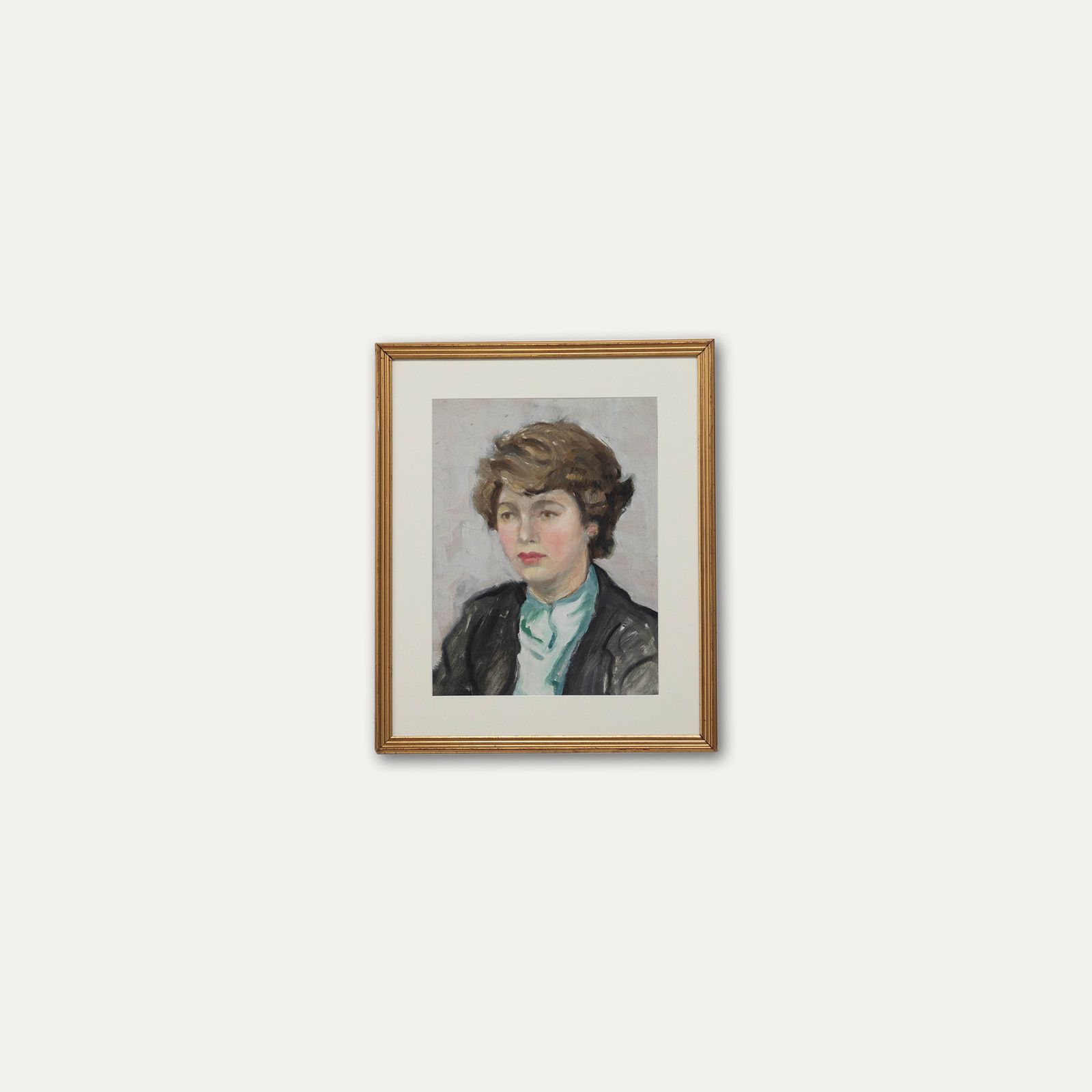 Attrib. Philip Naviasky (1894 1983) Framed Mid 20th Century Oil, Portrait photo buy