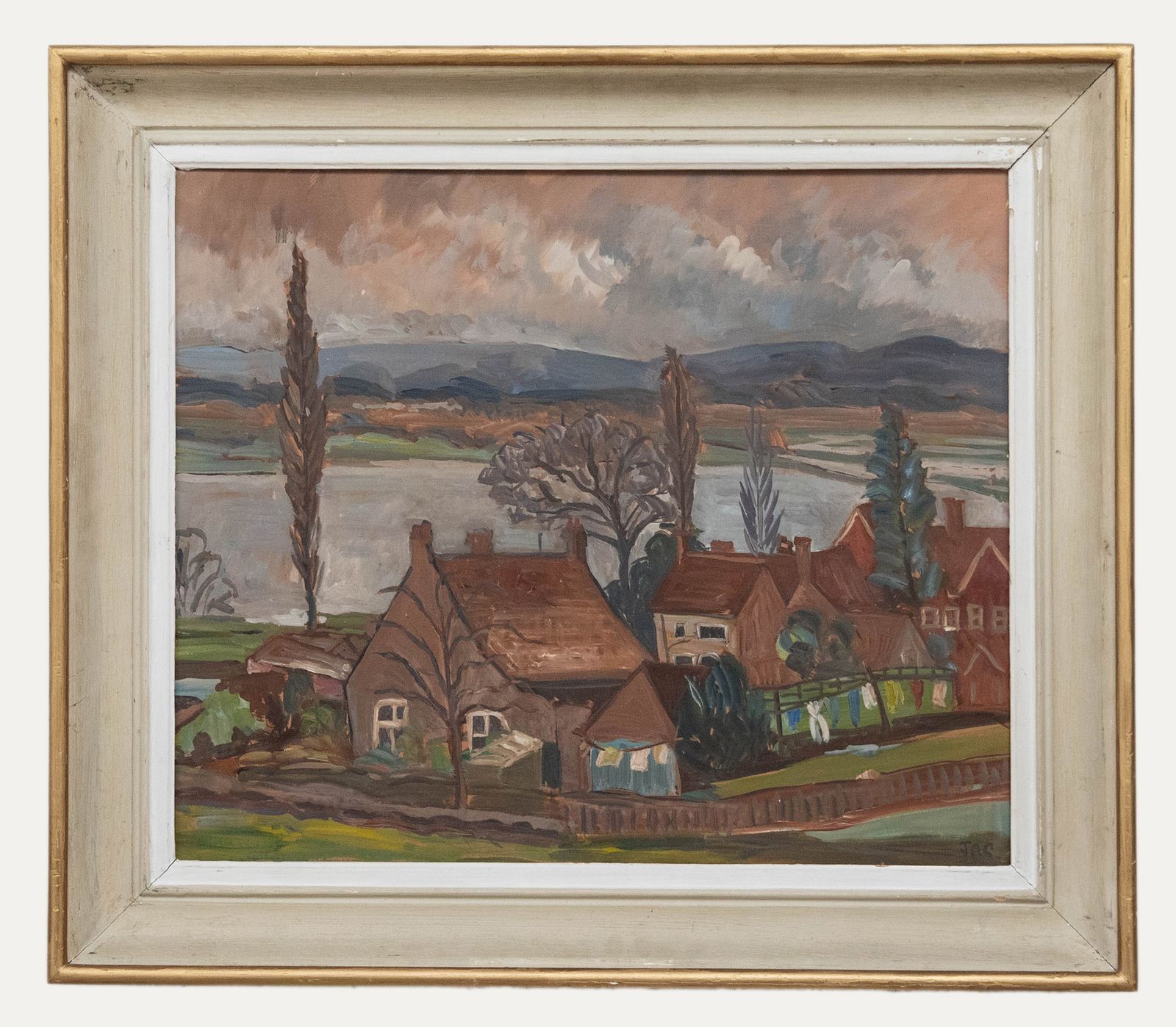 J. A. C.  1962 Oil, From The Summer House
