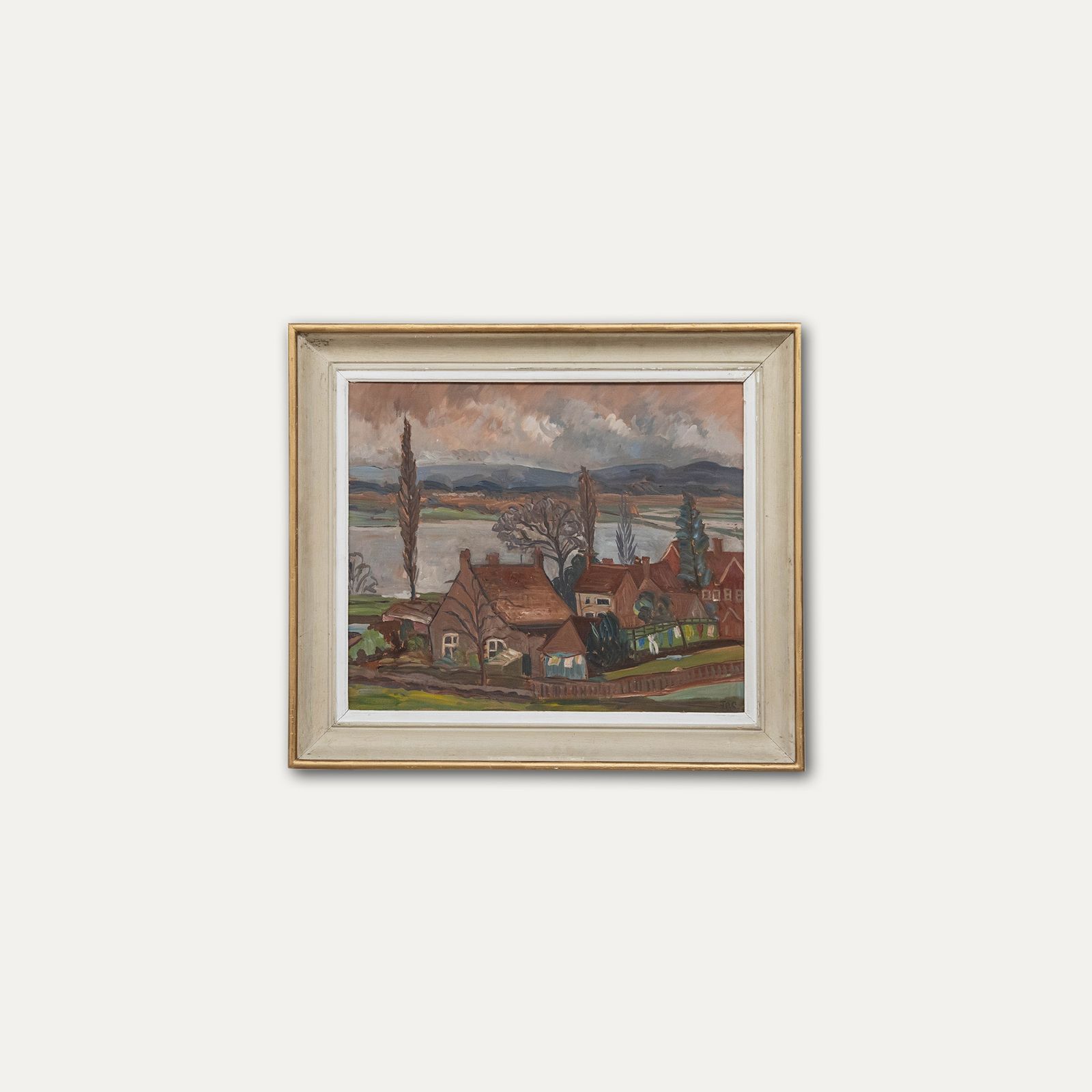 J. A. C.  1962 Oil, From The Summer House photo buy