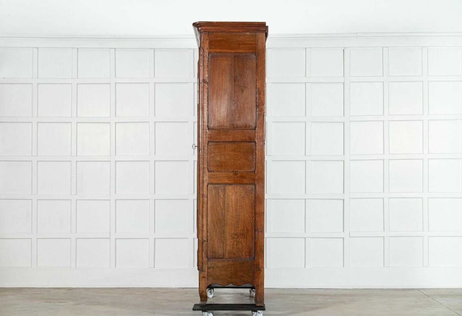 Large 19thc French Oak Armoire photo vintage