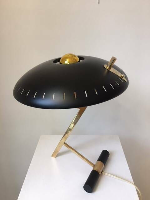 Table Or Desk Lamp Model Z By Louis Kalff Phillips Edition 1950' photo furniture