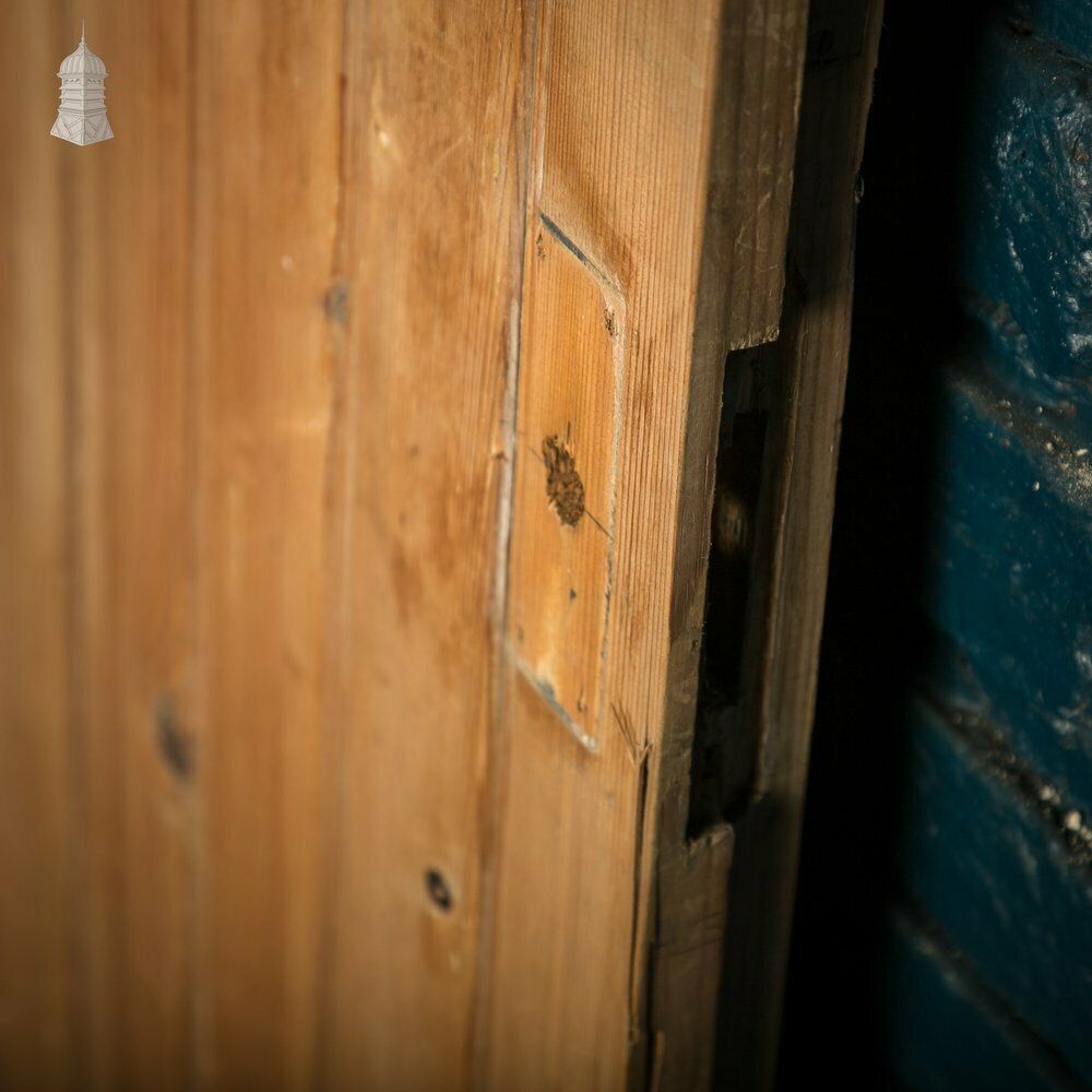Framed Plank Door, Beaded Pine photo vinterior