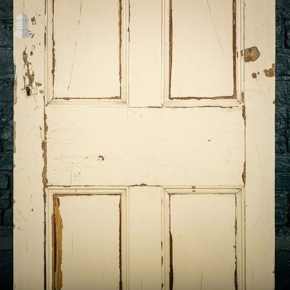 240.0 Pine Panelled Door, Moulded 4 Panel photo
