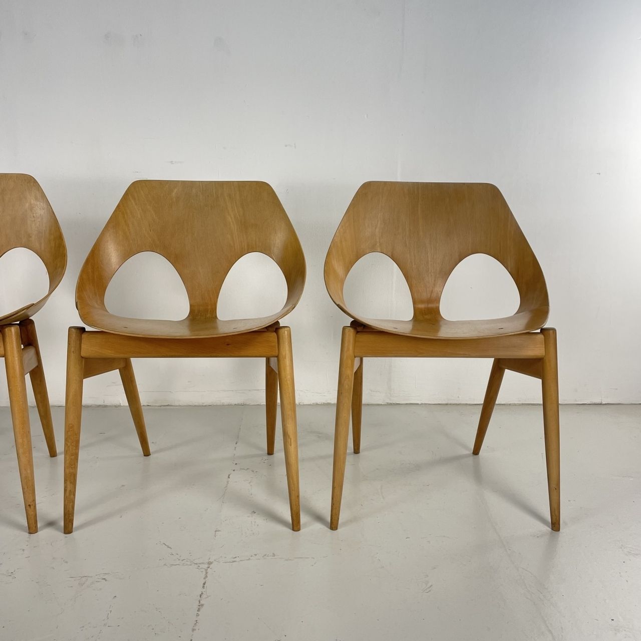 Set Of 4 1950s Carl Jacobs Kandya Jason Chairs photo 2105.0