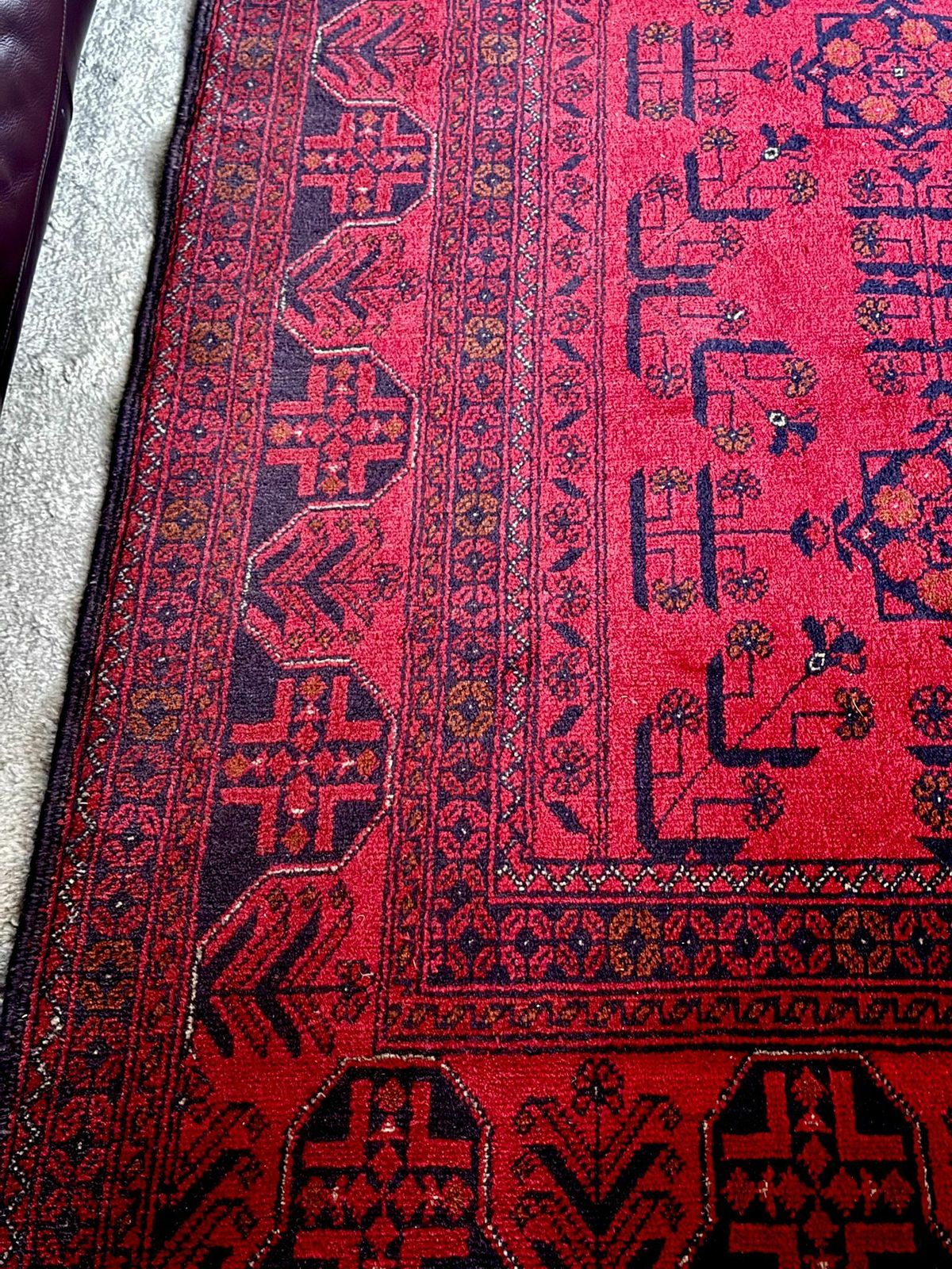 Gooch Oriental Khal Mohamadi Rug, Red 225cmx176vm photo furniture