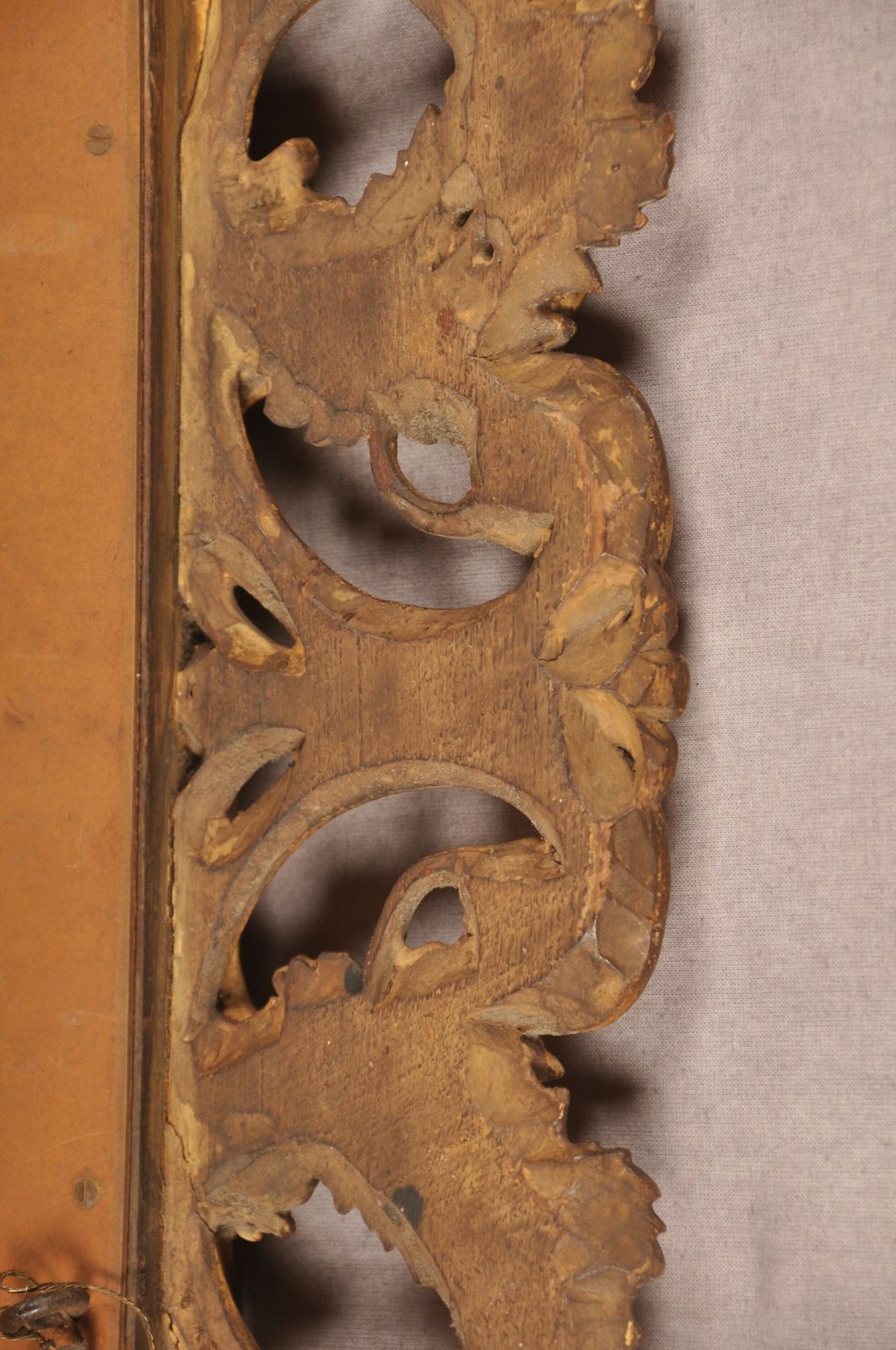 photo for sale Large Early 19th Century Florentine Giltwood Mirror