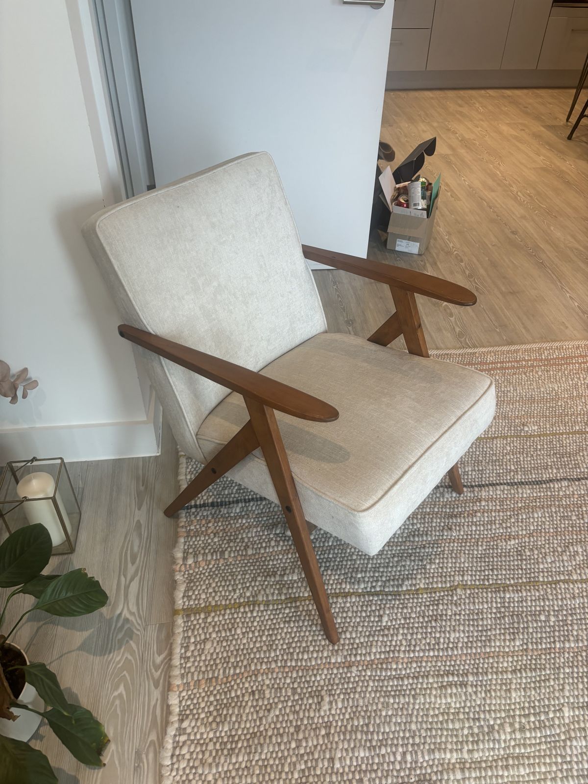 Var Soviet Armchair, 1960 Limited Edition, Light Beige photo furniture