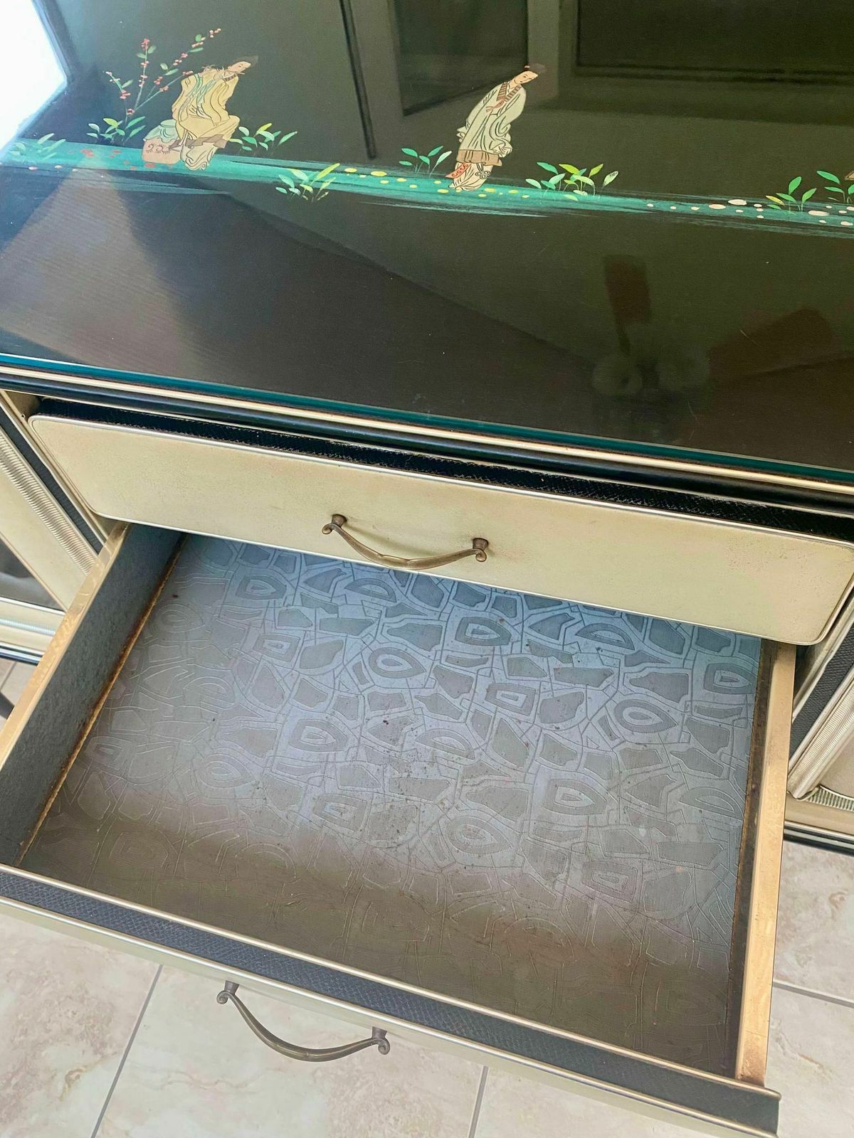 875.0 Sideboard For Harrods Umberto Mascagni Chinoiserie 1950's Rare photo