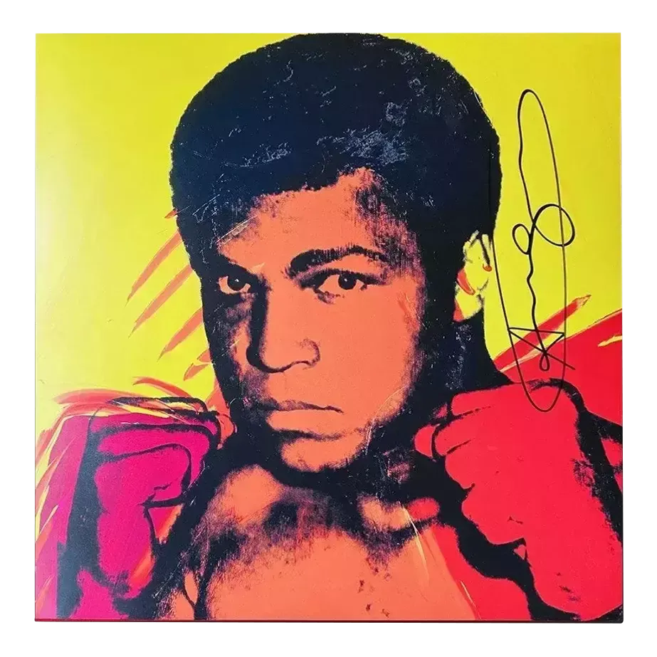 1986 Carnegie Museum Of Art After Andy Warhol   Muhammad Ali Lithograph