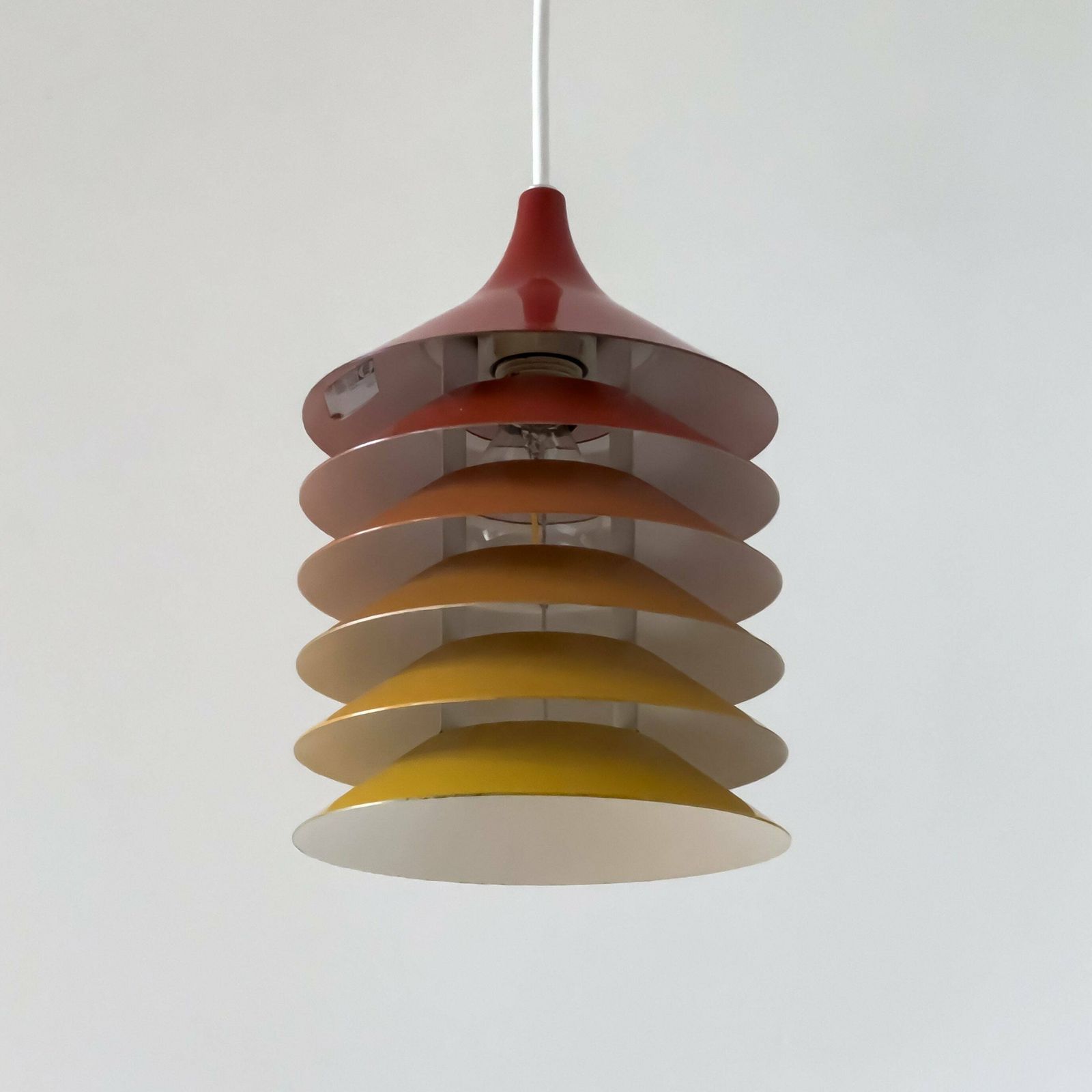 Colourful Trio Of Vintage Ikea Lamps By Bent Boysen photo Lighting