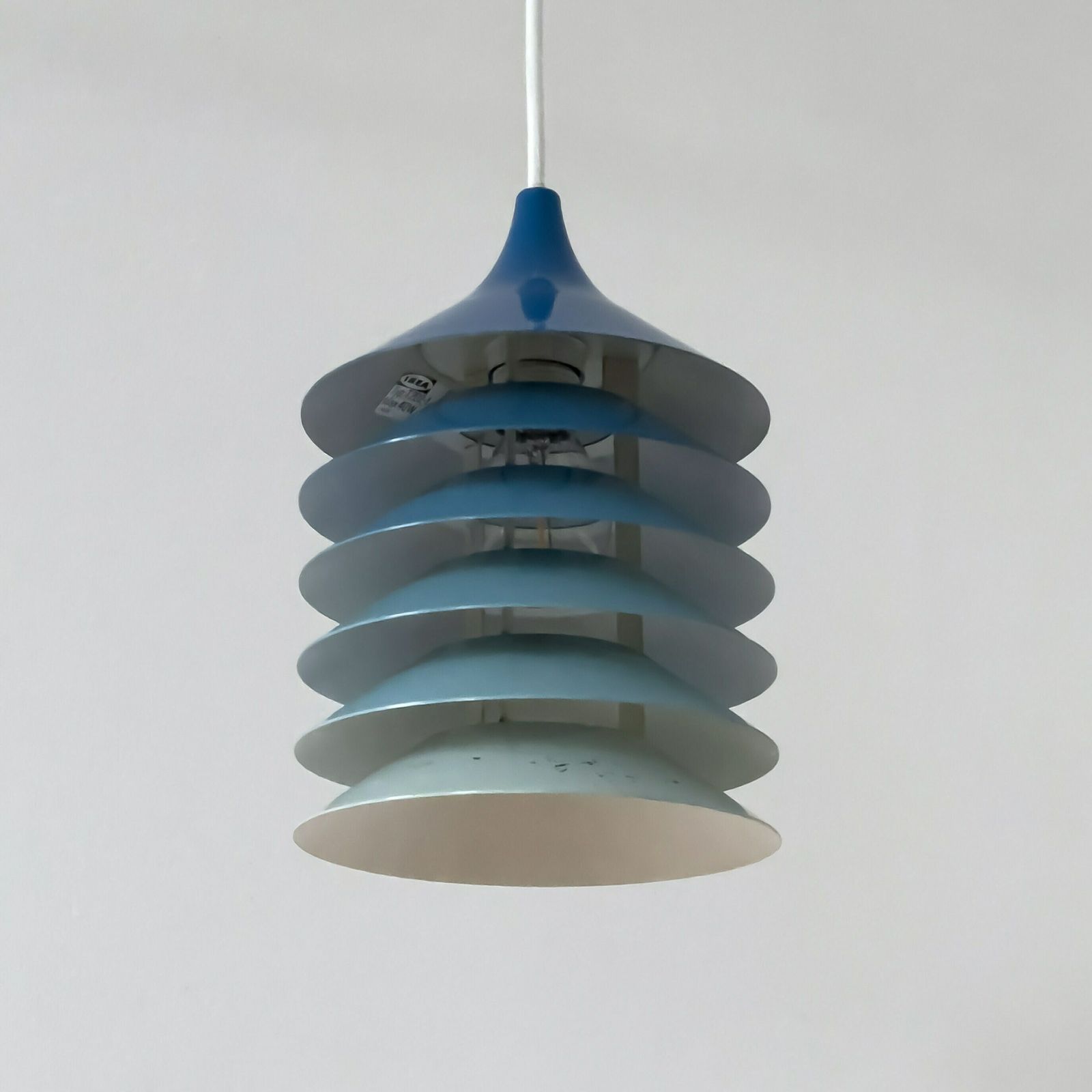 Colourful Trio Of Vintage Ikea Lamps By Bent Boysen photo vintage