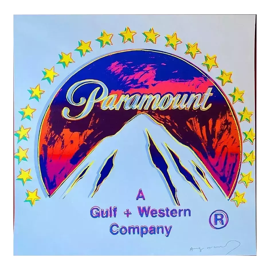 1986 Carnegie Museum Of Art After Andy Warhol   Paramount Lithograph