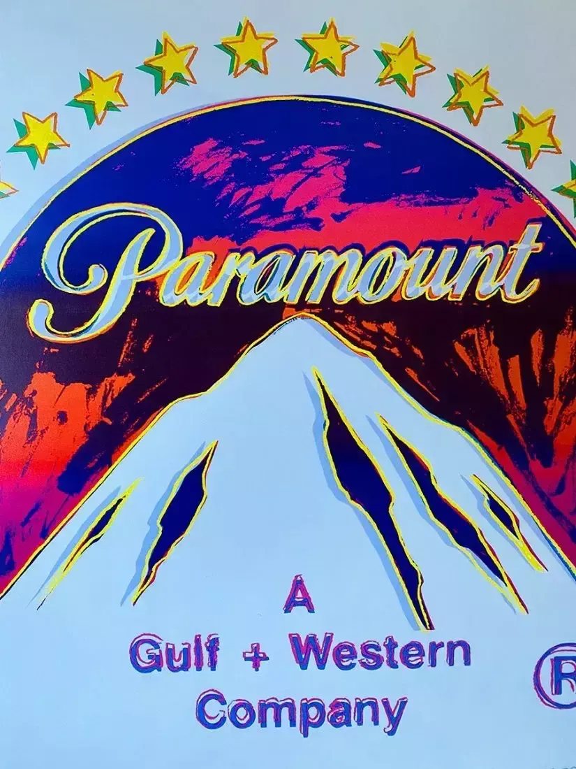 1986 Carnegie Museum Of Art After Andy Warhol   Paramount Lithograph photo furniture