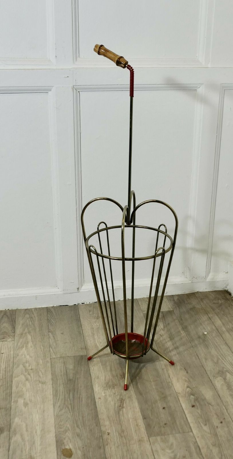 Umbrella Shaped Umbrella Stand, Retro Chic From The 1950s