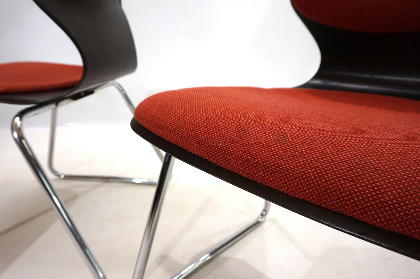 Flötotto Set Of 2 Pagwood Chairs By Elmar Flötotto photo for sale