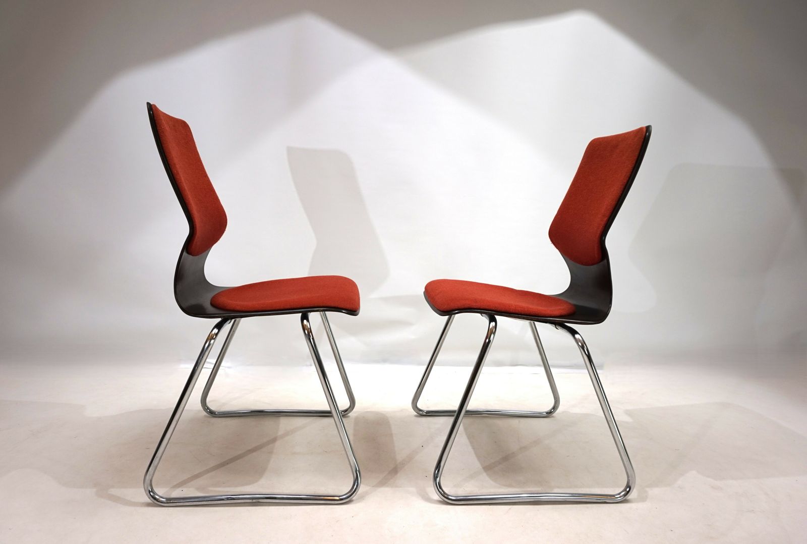 Flötotto Set Of 2 Pagwood Chairs By Elmar Flötotto photo buy
