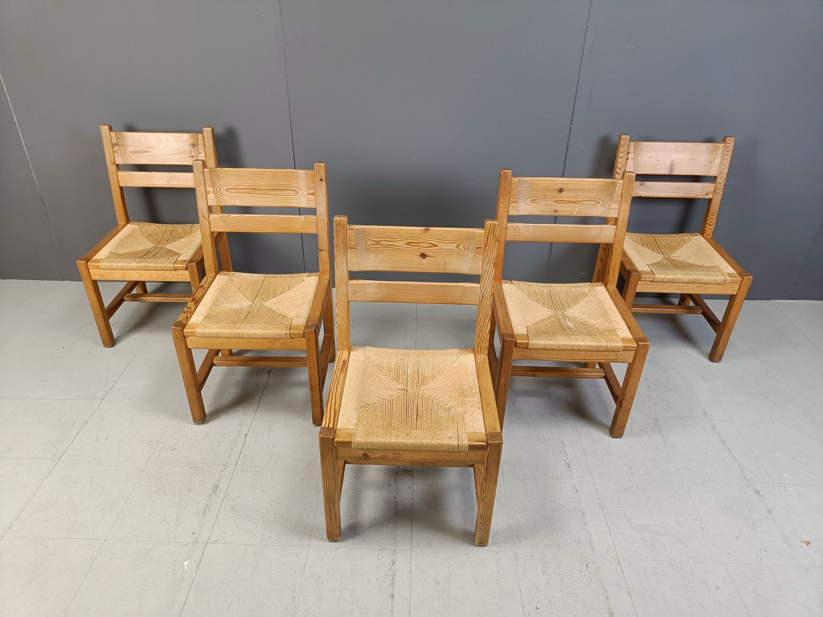 photo furniture Set Of 5 Scandinavian Dining Chairs By Gm Mobler, 1960s