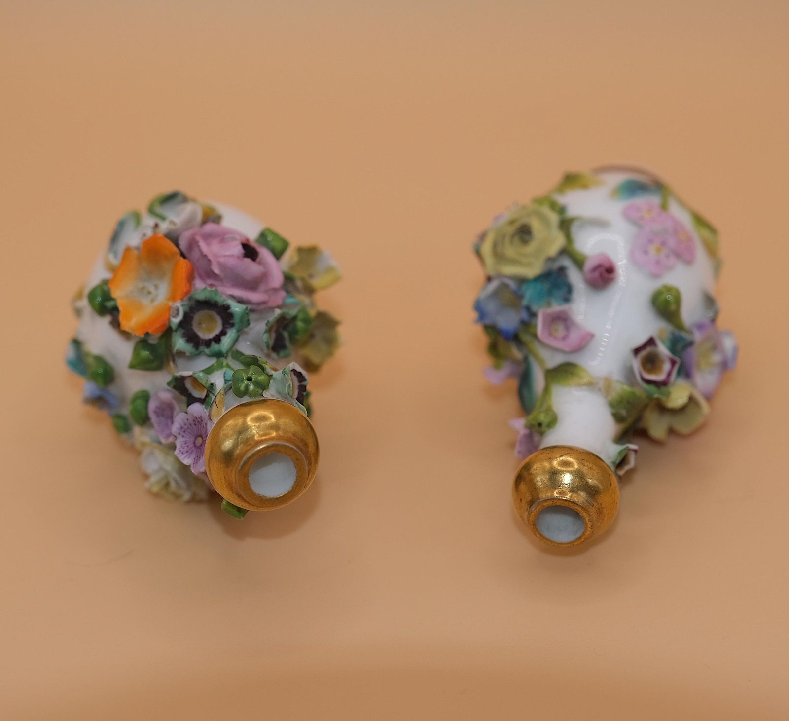 Coalbrookdale Porcelain Coalport Scent Bottles photo Home Decor